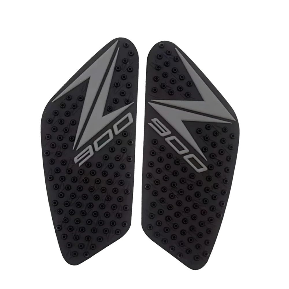 Motorcycle Tank Traction Pad Für KA&was&AKI Z900 Z 900 2017 2018 2019 Motorrad Kraftstoff Tank Pads Aufkleber Seite Gas Knie Grip Schutz Traktion Abziehbilder(Grey) von YUEVABDE