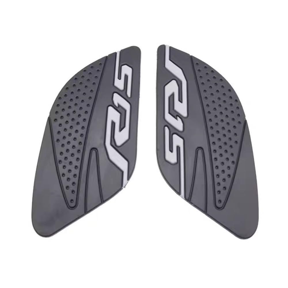 Motorcycle Tank Traction Pad Für Y&AMA&HA YZF R15 V2 V3 R 15 YZFR15 2017 2018 Motorrad Tank Pads Schutz Aufkleber Knie Grip Traktion Pad Seite Kraftstoff Tank Pad(Gray) von YUEVABDE