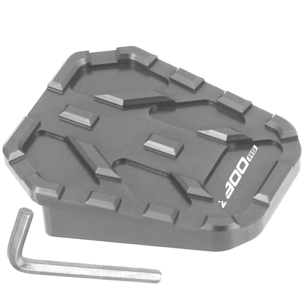 Motorrad Hinten Fuß Bremsen Pedale Hebel Schritt Platte Verlängerung Anti Skid Pedal Für KA&was&AKI Z900 Z900RS Z900SE(Z900RS Logo Gray) von YUEVABDE