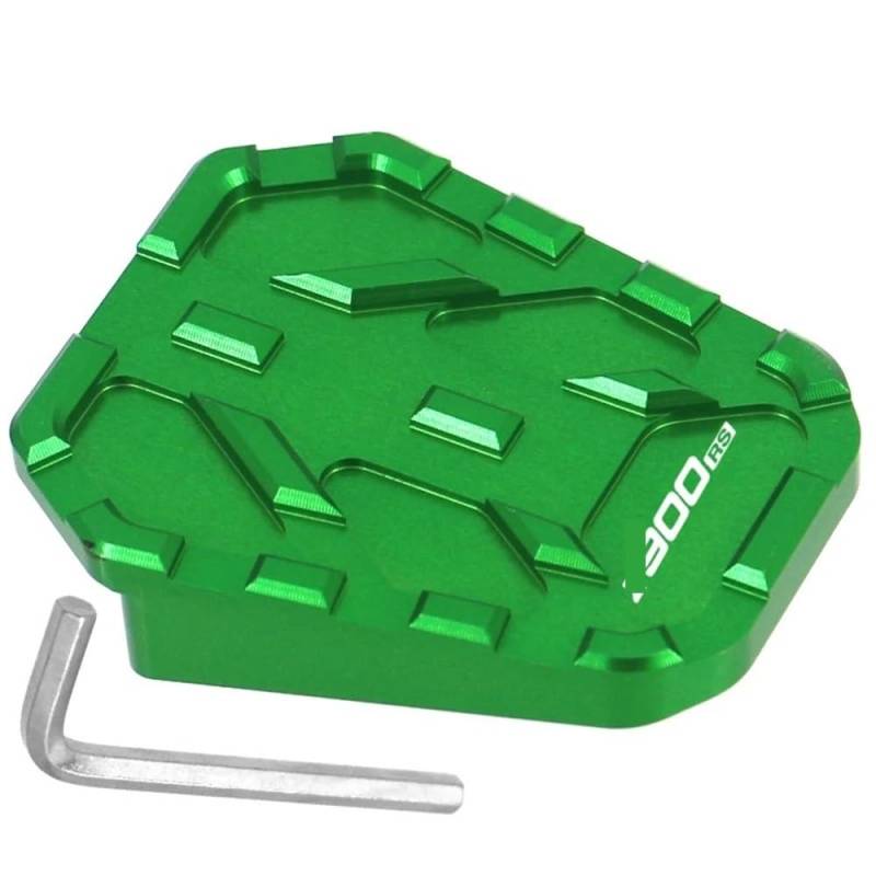 Motorrad Hinten Fuß Bremsen Pedale Hebel Schritt Platte Verlängerung Anti Skid Pedal Für KA&was&AKI Z900 Z900RS Z900SE(Z900RS Logo Green) von YUEVABDE