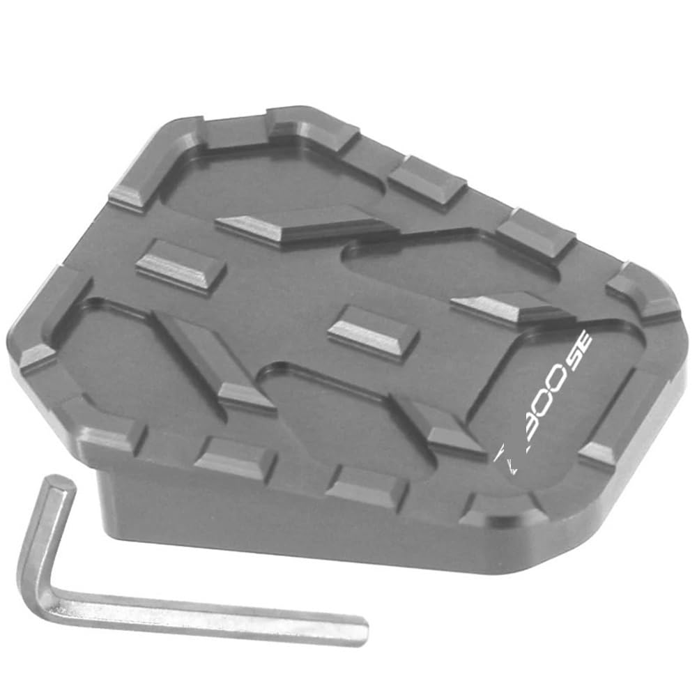 Motorrad Hinten Fuß Bremsen Pedale Hebel Schritt Platte Verlängerung Anti Skid Pedal Für KA&was&AKI Z900 Z900RS Z900SE(Z900SE Logo Gray) von YUEVABDE