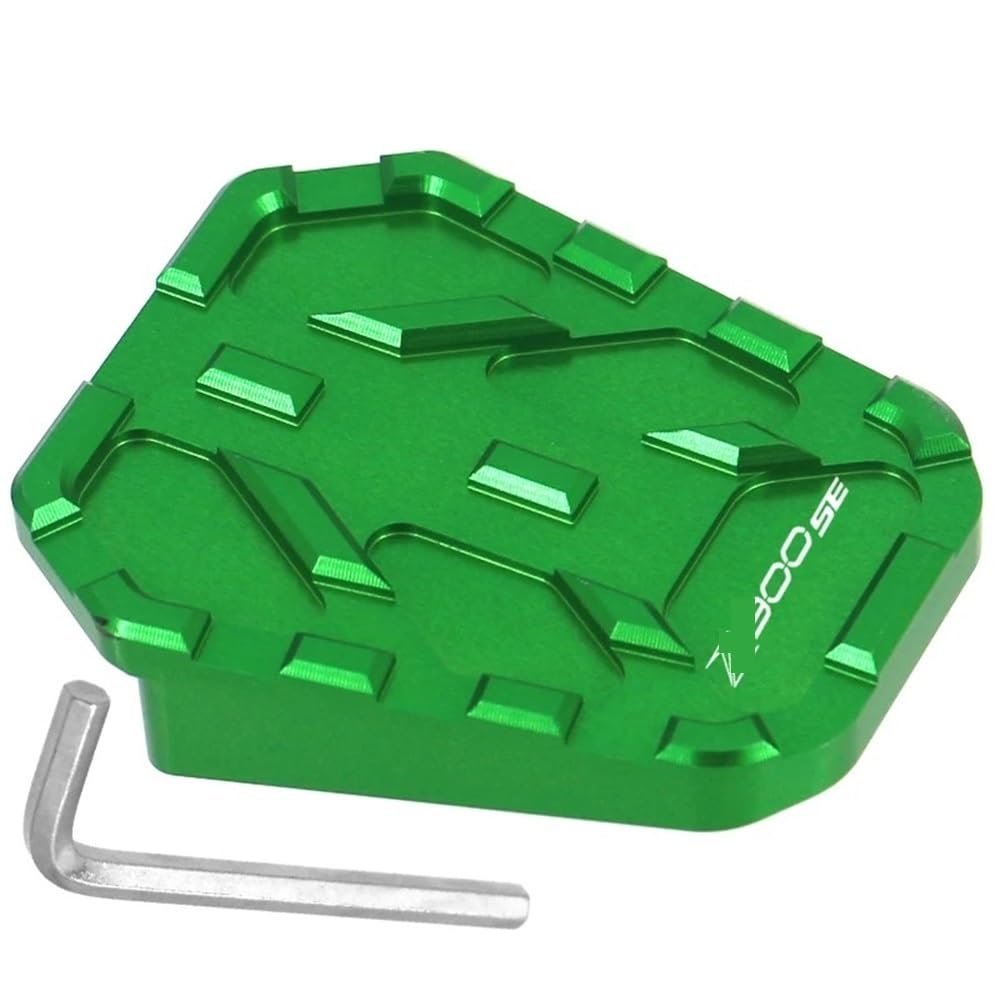 Motorrad Hinten Fuß Bremsen Pedale Hebel Schritt Platte Verlängerung Anti Skid Pedal Für KA&was&AKI Z900 Z900RS Z900SE(Z900SE Logo Green) von YUEVABDE