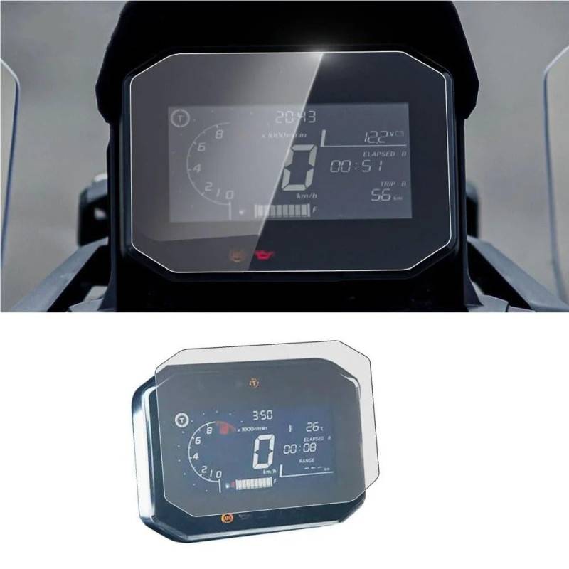 Motorrad Instrumentenmembran Für H&ONDA ADV350 2023 ADV160 2023 Motorrad Zubehör Dashboard Cluster Scratch Schutz Film Screen Protector(2pcs) von YUEVABDE