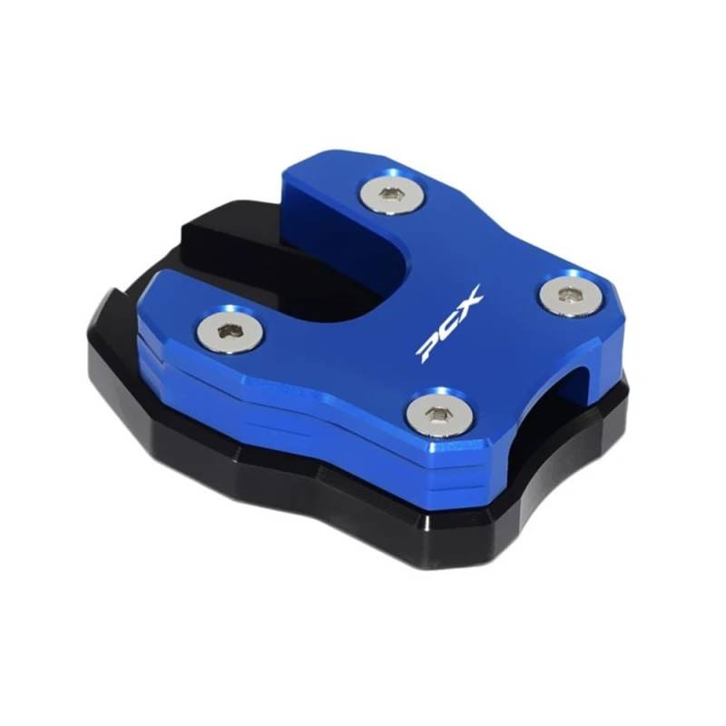 Seitenständer-Stützplatte Für H&ONDA PCX125 PCX 125 PCX150 PCX 150 2016-2023 Motorrad Seite Stehen Pad Platte Ständer Enlarger Unterstützung Verlängerung(Blue) von YUEVABDE