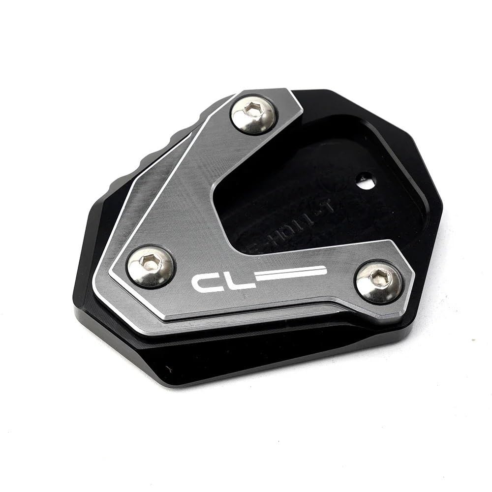 Ständerverlängerungspolster Für H&ONDA CL500 CL250 CL300 CL 250 300 500 2023 Motorrad Aluminium Seite Stehen Verlängerung Ständer Vergrößern Pad(Grey-CL) von YUEVABDE