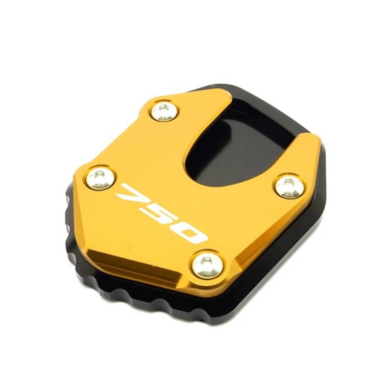 Ständerverlängerungspolster Für H&ONDA Forza XADV 750 Forza750 2020 2021 2022 Motorrad Zubehör CNC Ständer Fuß Seite Stehen Verlängerung Pad Unterstützung Platte(Gold) von YUEVABDE