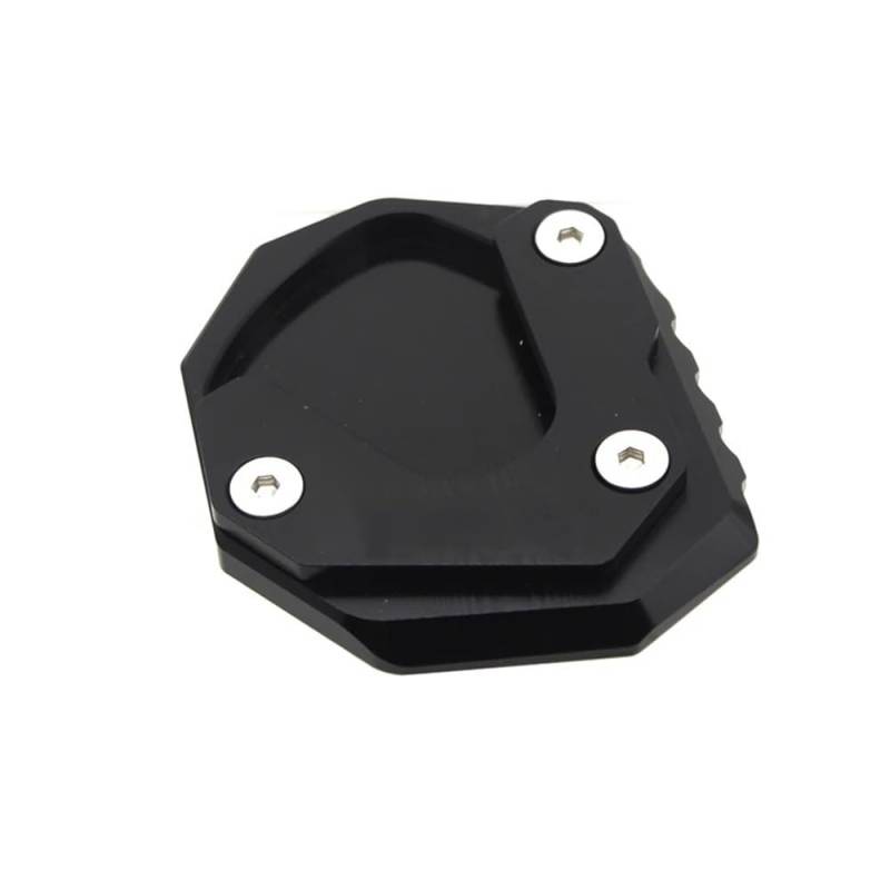 Ständerverlängerungspolster Für H&ONDA Transalp 750 XL 750 XL750 2023 2024 Motorrad Ständer Fuß Seite Stehen Verlängerung Pad Unterstützung Platte Vergrößern(Black no Logo) von YUEVABDE