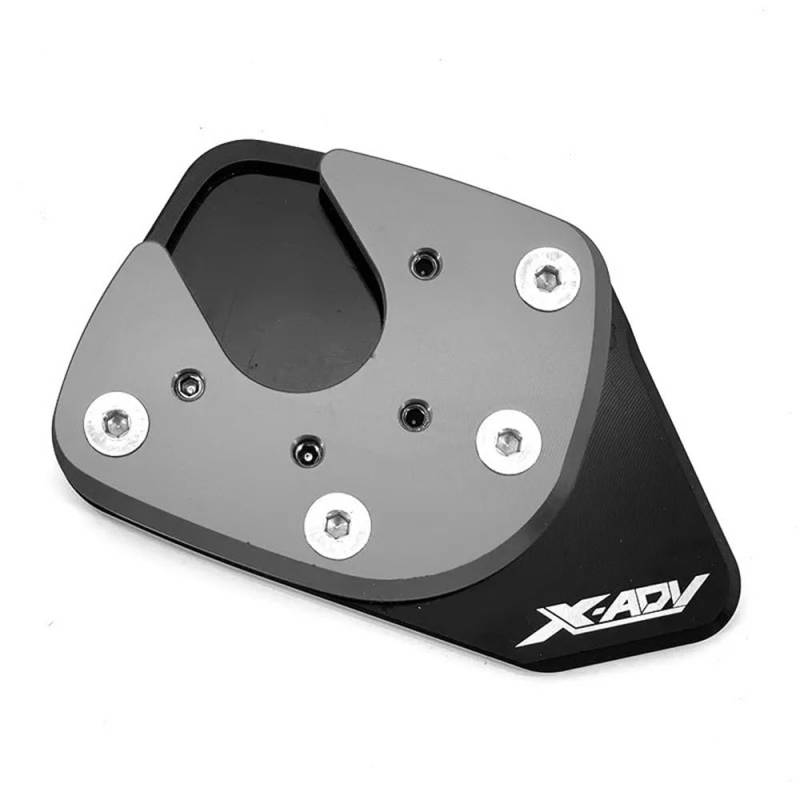 Ständerverlängerungspolster Für H&ONDA XADV 750 X-ADV 750 NC750X NC750 X 2017-2020 Motorrad Ständer Verlängerung Platte CNC Fuß Seite Stehen Pad(XADV750 Titanium) von YUEVABDE