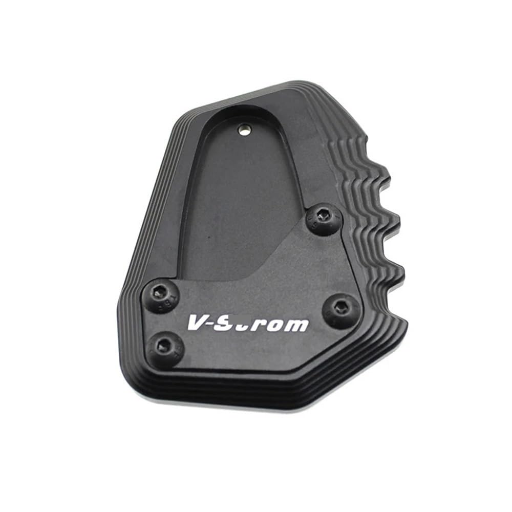 Ständerverlängerungspolster Für SU&ZU&KI DL1050XT DL1050 XT V-Strom 800 DE 2023 2024 Motorrad Ständer Enlarger Seite Stehen Verlängerung Platte Pad(Black) von YUEVABDE