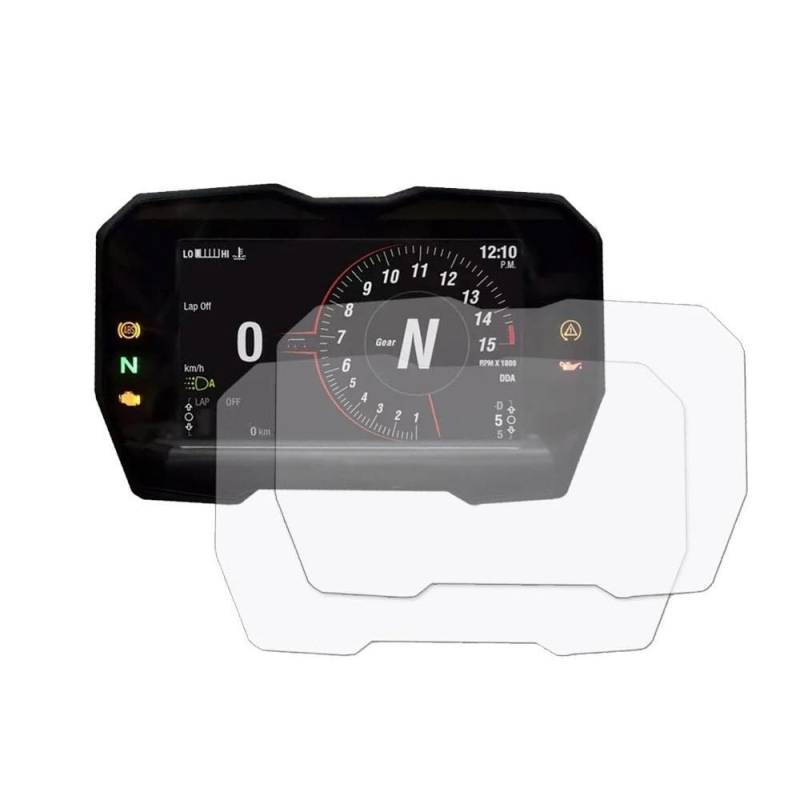 YUEVABDE Motorrad Instrument Membran Für D&UCATI Panigale V4 2018-2022 Cluster Kratzschutz Film Screen Protector Aufkleber Aufkleber von YUEVABDE