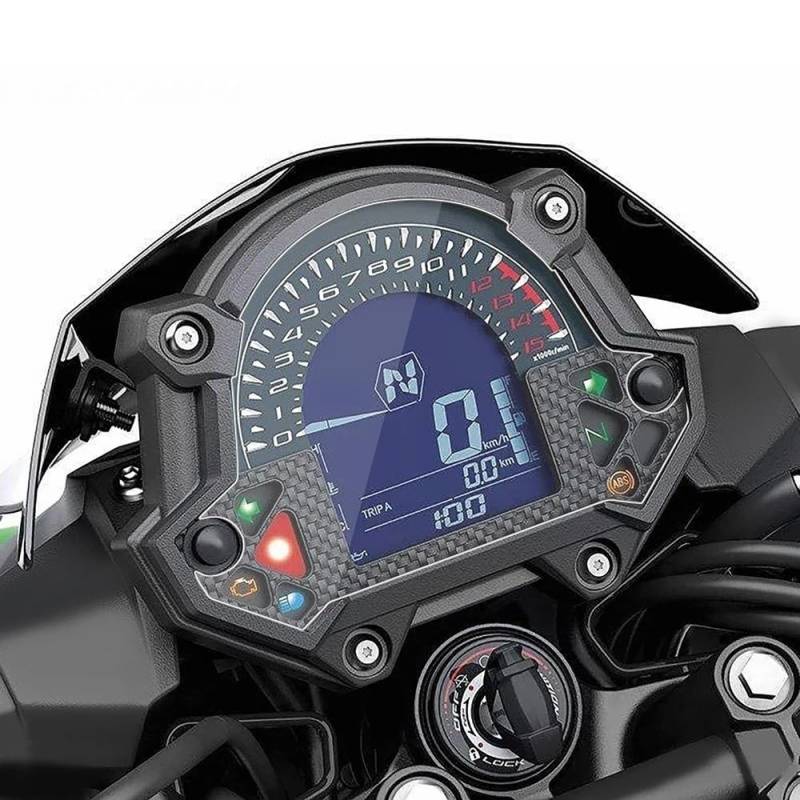 YUEVABDE Motorrad Instrumentenmembran Für KA&was&AKI Z400 2019-2020 Z650 Z900 2017-2019 Motorrad Armaturenbrett Schutz Instrument Cluster Scratch Screen Film Schutz(1 pcs) von YUEVABDE