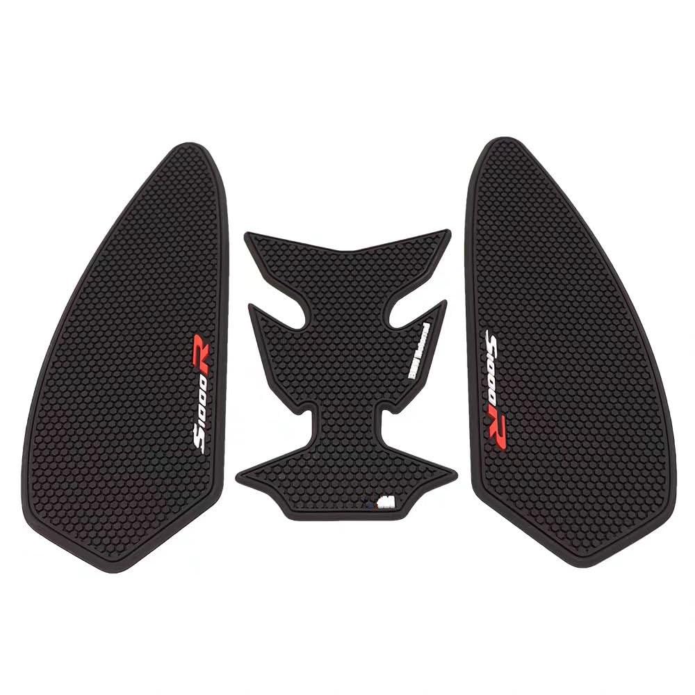 YUEVABDE Motorrad-Kraftstofftankschutz Für B&MW S1000R S1000 R M1000R 2020-2023 Motorrad Anti Slip Tank Pad Seite Gas Knie Grip Traktion Pad Schutz Aufkleber(A Set) von YUEVABDE