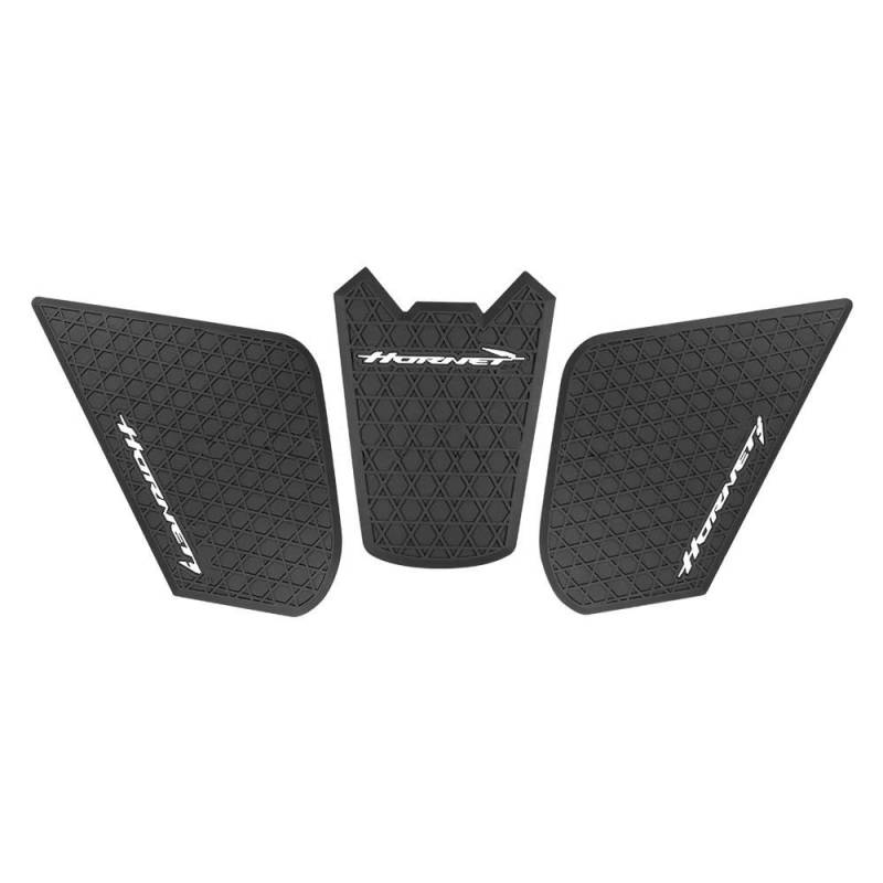 YUEVABDE Motorrad-Kraftstofftankschutz Für H&ONDA CB 750 CB750 Hornet 2023- Motorrad Zubehör Kraftstoff Tank Pad Aufkleber Anti Slip Gummi Tankpad(A Set) von YUEVABDE