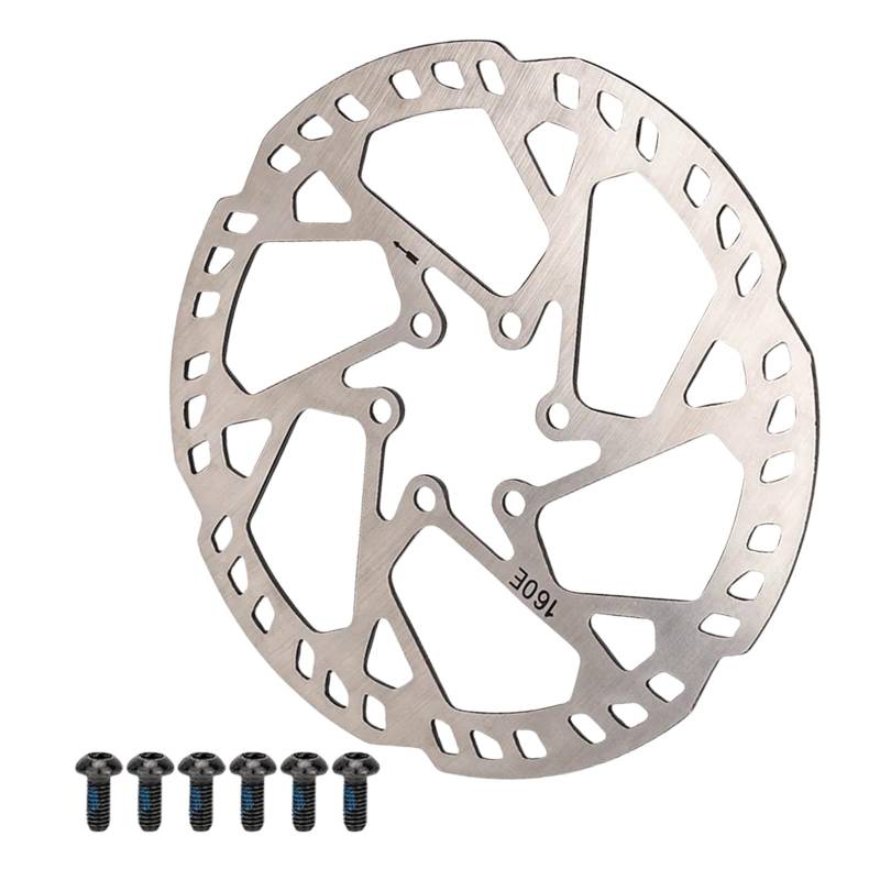 Edelstahl Fahrräder Scheibenbremse Rotor 140/160/180/203/220 mm Rennräder Rotor mit Schrauben Verschleißfestigkeit Fahrrad Rotor von YUGSHNKFC