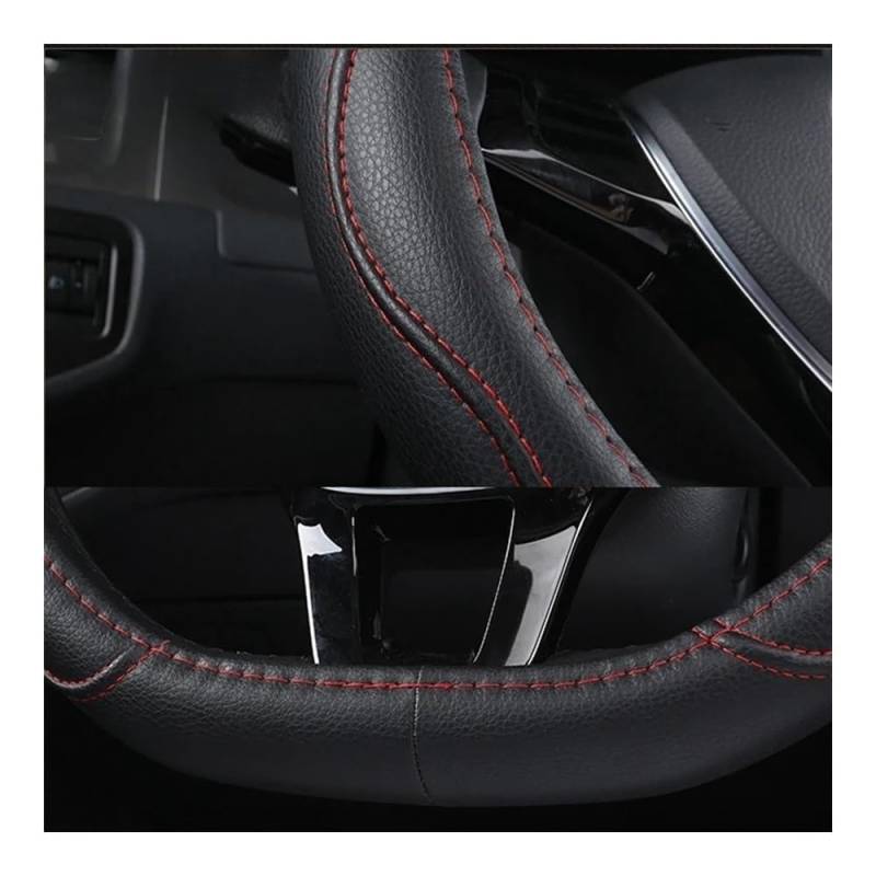 Auto-Lenkradabdeckung Auto-Lenkradabdeckung für Peugeot 508 408 3008 308 für Citroen für C3-XR für C4L Auto-Lenkradschutz von YUIBFWQ