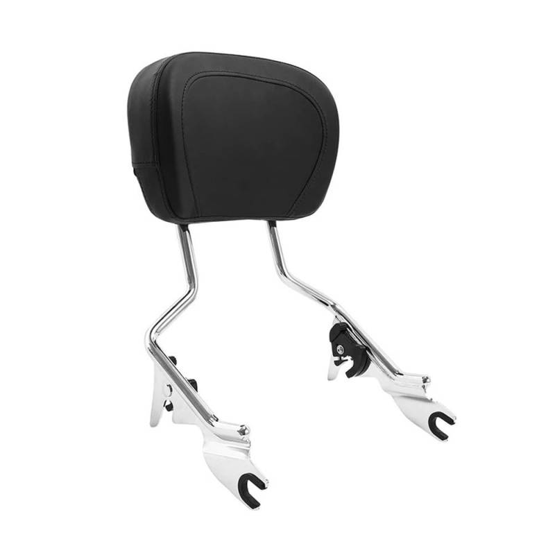 Motorrad Rückenlehne Motorrad Passagier Rückenlehne Pad Für Ha&rley Für Touring Für Street Glide Für Road Glide 2009-2024 Aufrecht von YUIBFWQ