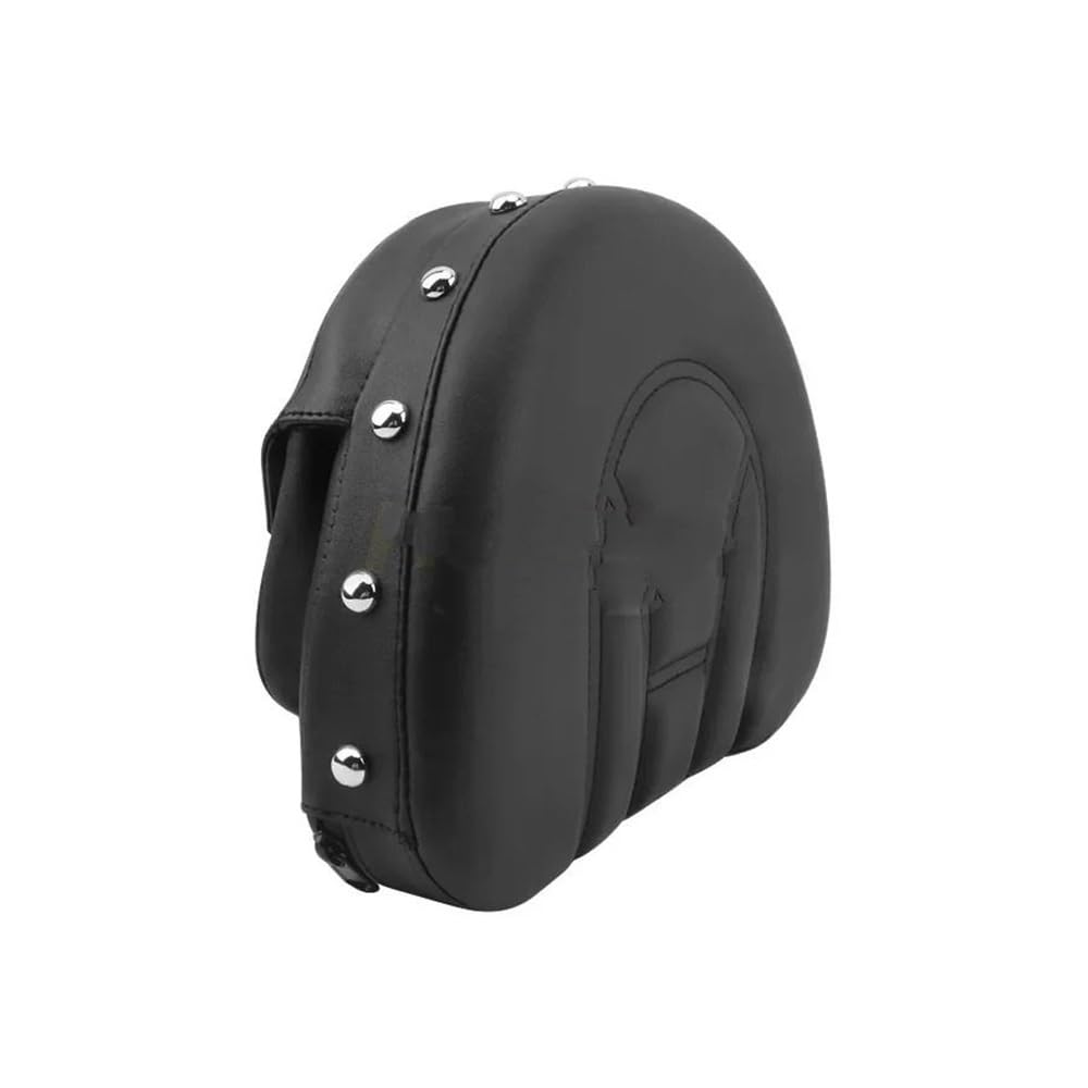 YUIBFWQ Motorrad Rückenlehne Motorrad Rückenlehne Pad Passagier Zurück Pad Für Ha&rley Für Touring Für Sportster Für Dyna Zubehör Bar Kissen von YUIBFWQ