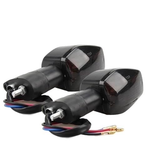 YUIBFWQ Blinker Lauflicht 1 Paar Motorrad Lenkung Lampe Blinker Kontrollleuchte Vorne Und Hinten Für CBR600 CBR600RR F5 F4I RC51 CB400 von YUIBFWQ