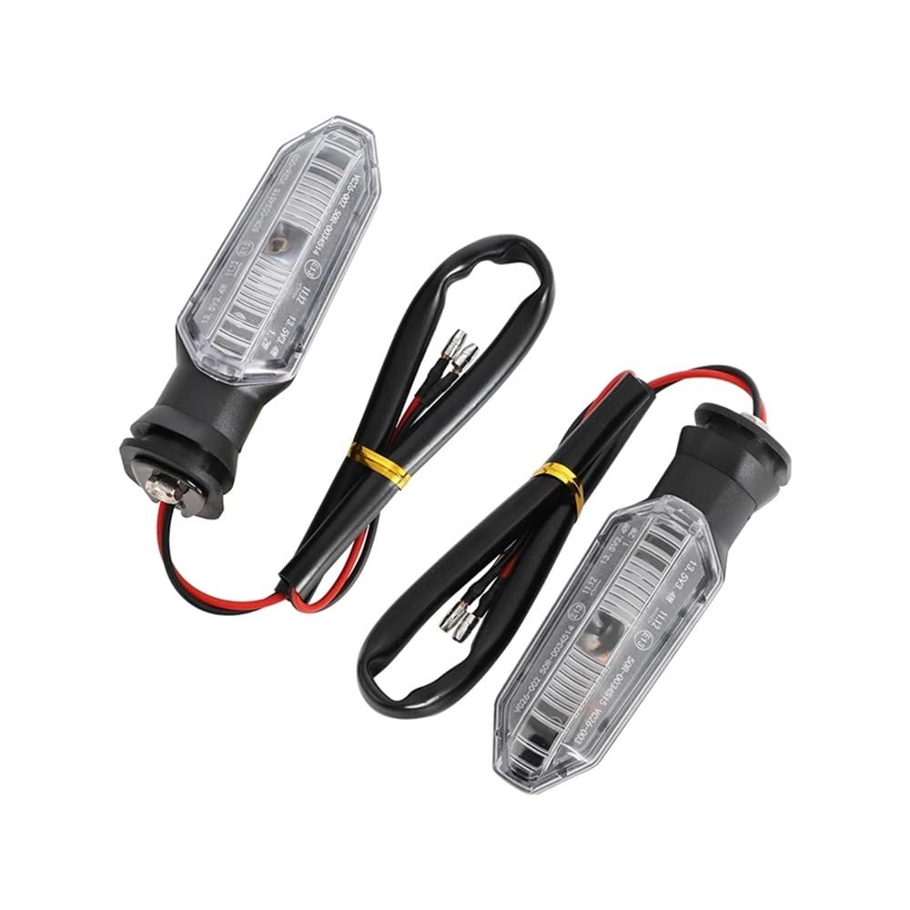 YUIBFWQ Blinker Lauflicht Blinker Licht Für CB650F NC 700 NC750 S/X/DCT CTX700 CBR600RR CRF250L Motorrad Blinkende Signaling Anzeige Lampe von YUIBFWQ