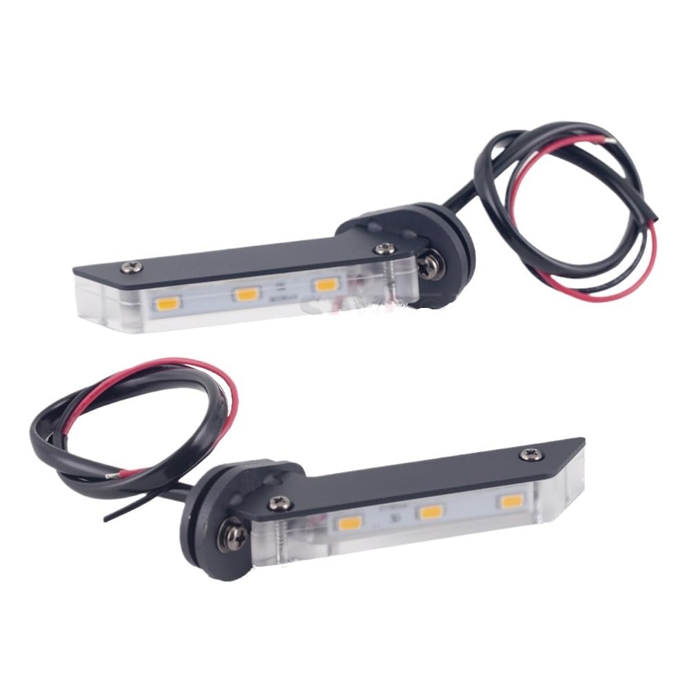 YUIBFWQ Blinker Lauflicht Blinker Licht Für Ya&maha MT07 FZ07 FZ09 FJ-09 MT09/ 900/GT XSR-700 XSR-900 Motorrad Anzeige Lampe von YUIBFWQ