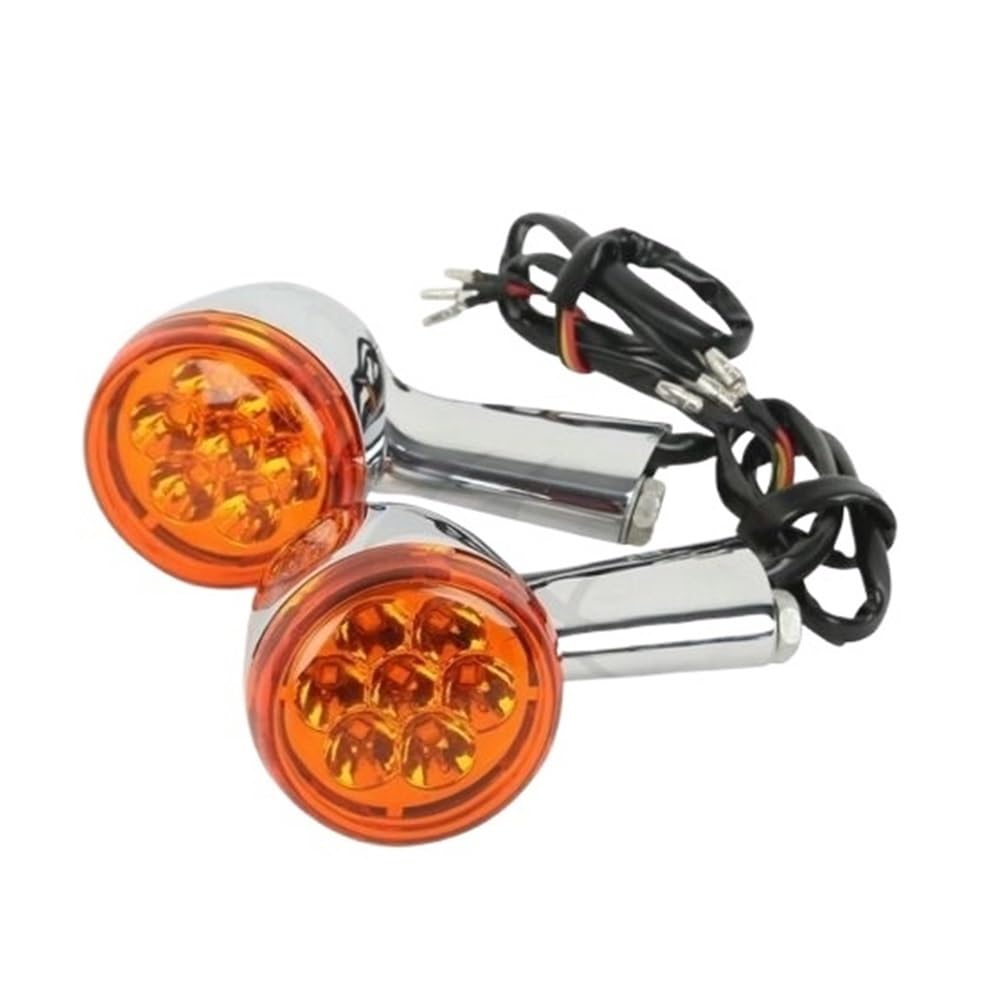 YUIBFWQ Blinker Lauflicht Motorrad Bernstein Blinker Kontrollleuchte Für Ha&rley Für Sportster XL 883 1200 1992-2016 15 von YUIBFWQ