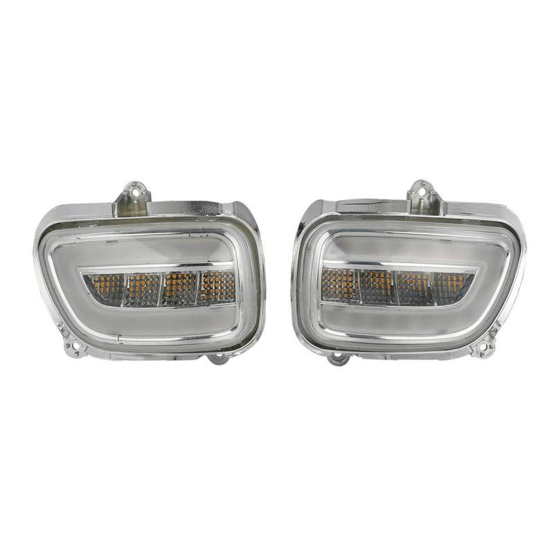 YUIBFWQ Blinker Lauflicht Motorrad Front Blinker Blinker Blinker Fahren Nebel Licht Für Goldwing GL1800 2012-2017 F6B 2013-2017 von YUIBFWQ