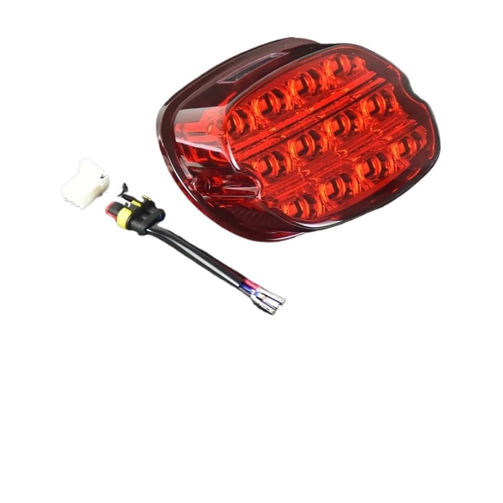 YUIBFWQ Blinker Lauflicht Motorrad Rücklicht Brems License Platte Blinker Hinten Bremsleuchte Für Ha&rley Für Sportster XL von YUIBFWQ