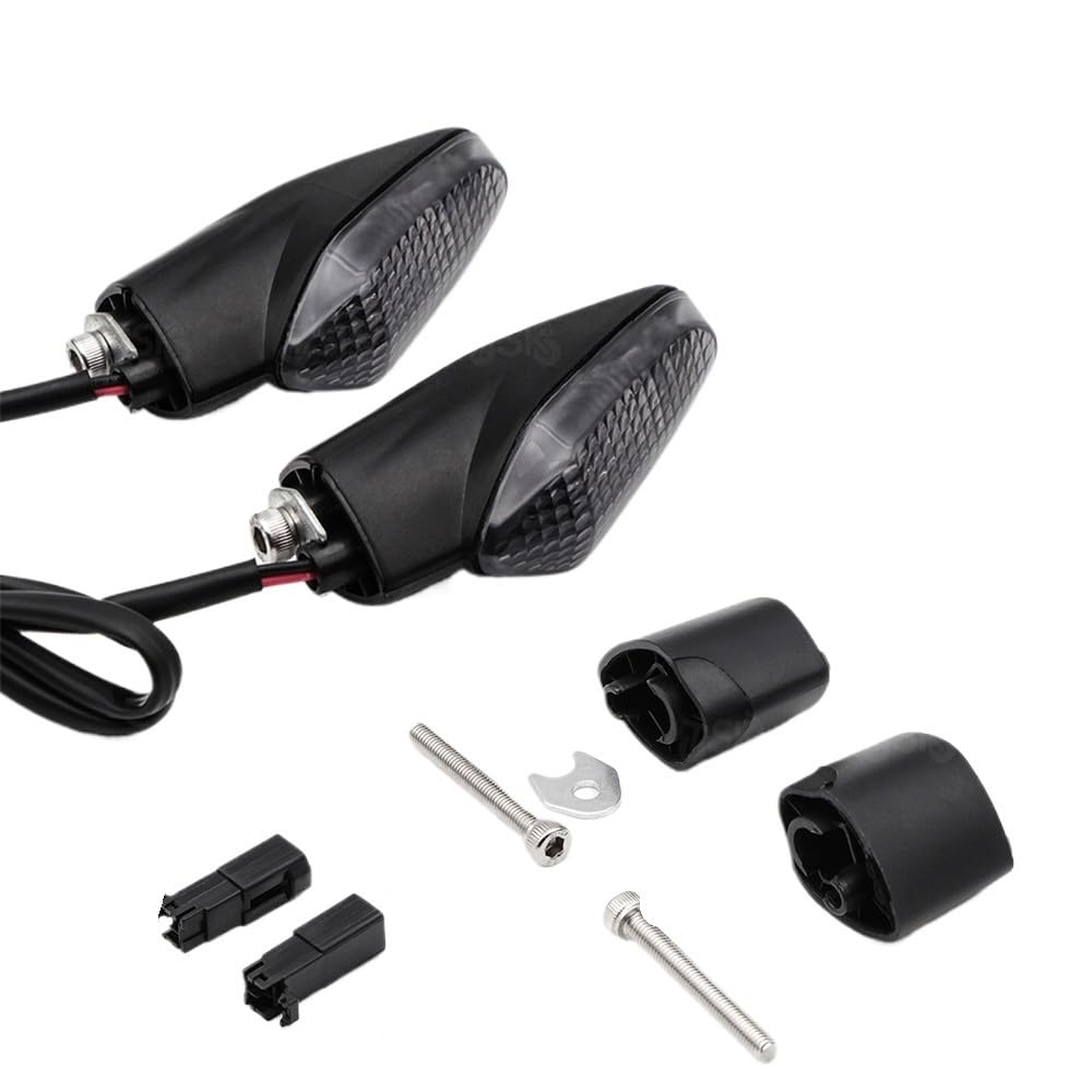 YUIBFWQ Blinker Lauflicht Motorrad Vorne Hinten Blinker-kontrollleuchte Blinker Für Du&cati Für XDiavel S Für V4 V4S von YUIBFWQ