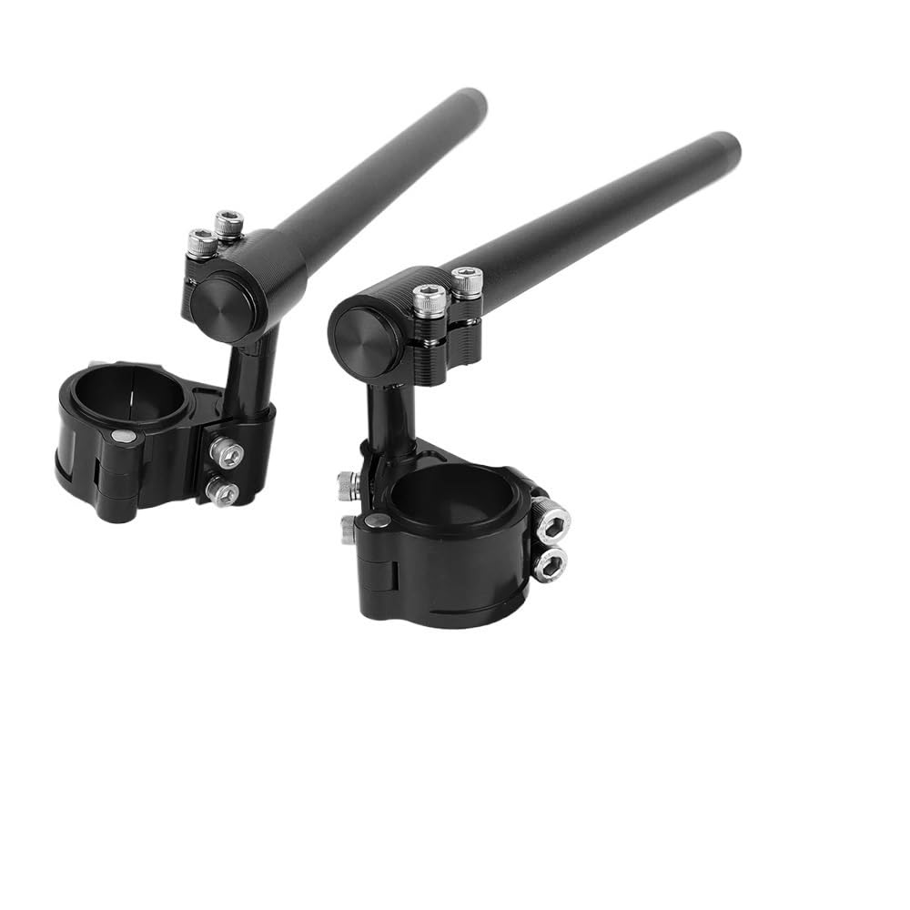 YUIBFWQ Motorrad Lenker Riser Motorrad für 37 mm 45 mm 51 mm 52 mm 58 mm erhöhter Riser Clip auf Verstellbarer Lenker-Lenkerklemme 7/8 Zoll 22 mm von YUIBFWQ