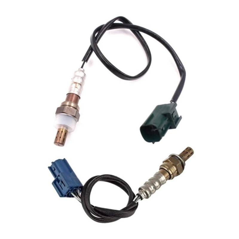 YULEGUDI Automotive Lambdasonde 2Pcs Sensor O2 Sauerstoff Sensor Luft Kraftstoff Verhältnis Sensoren Für N&issan Für 350Z 226902A000 226908J001 von YULEGUDI