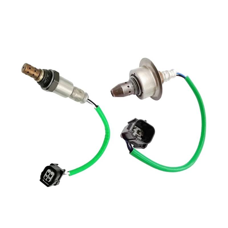 YULEGUDI Automotive Lambdasonde 2Pcs Up + Downstream O2 Sauerstoff Sensor Für Hon┐da Für Accord 2,4 L Abgas Sauerstoff Sensor 36531-R40-A01 von YULEGUDI