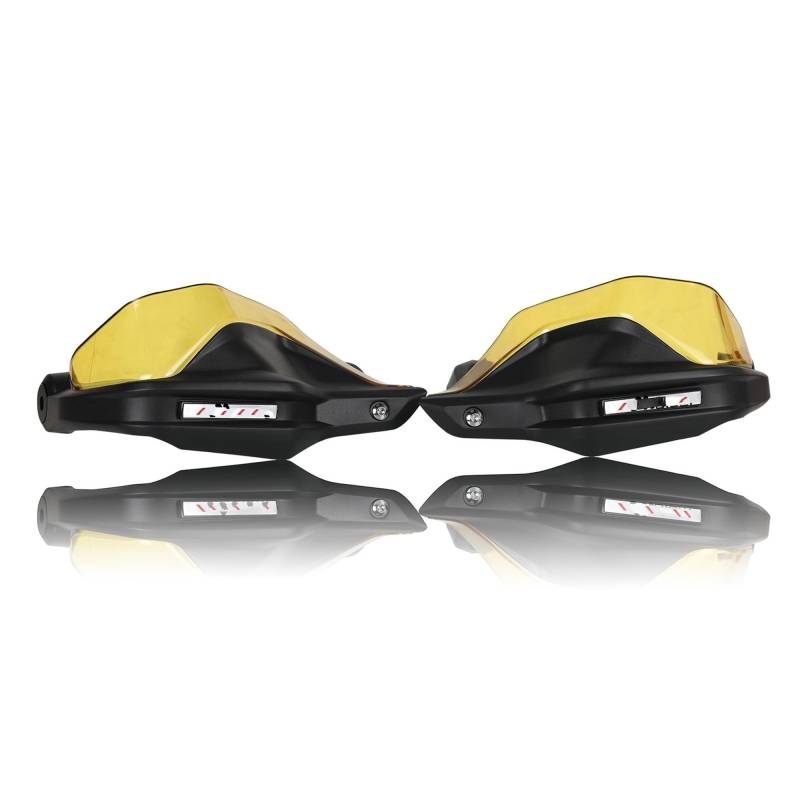 YULEGUDI Dedizierter Handschutz Handschutz Lenkerschutz Windschutzscheibe Für Suzu&ki Für V-Strom DL650 2004–2023 Lenkerschutz(Yellow 1set) von YULEGUDI