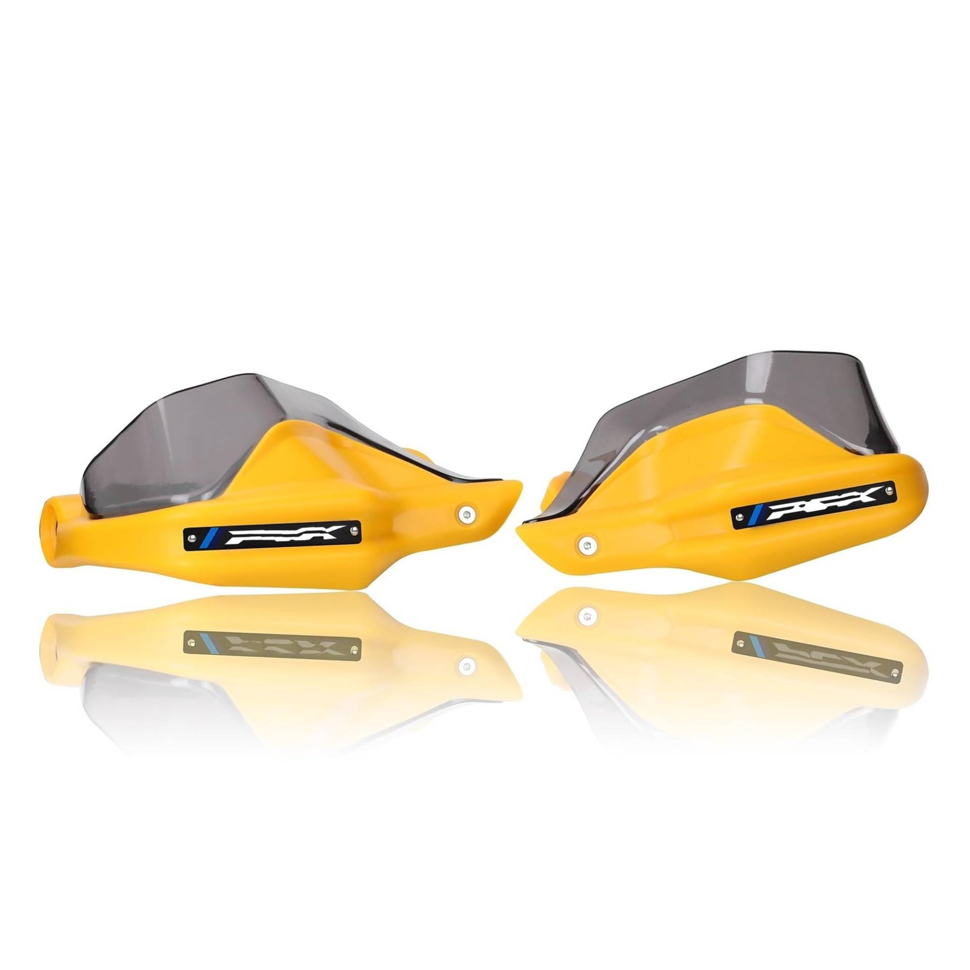 YULEGUDI Für Hon┐da Für PCX160 Für PCX 160 Motorrad Handprotektoren Lenker Handprotektoren Protektoren Lenkerschutz(Yellow and Gray) von YULEGUDI