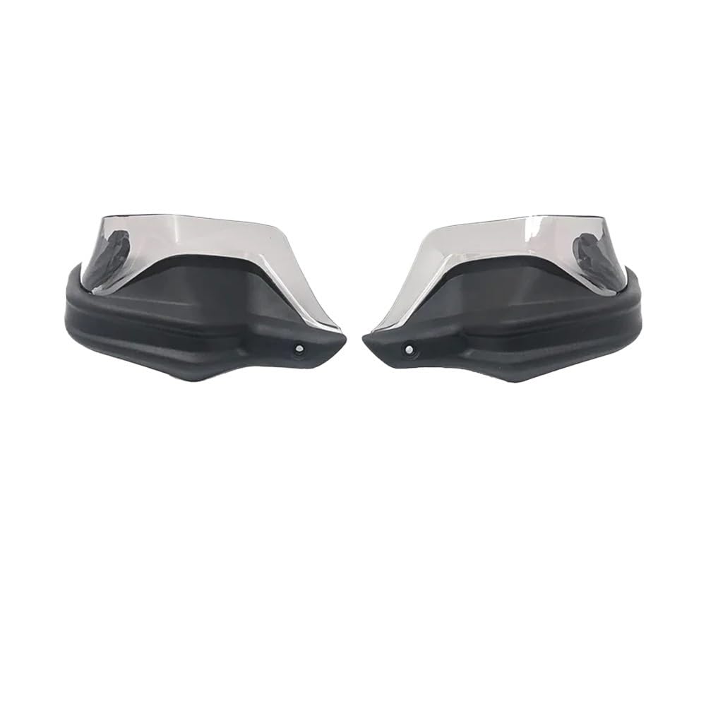 YULEGUDI Für KYM&CO Für Xciting S400 S350 S250 Für RKS150 Für CT250 Für CT300 Motorrad Hand Guards Lenker Schutz Schild Lenkerschutz(Black Grey Set) von YULEGUDI