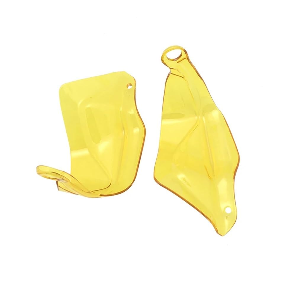 YULEGUDI Handschützer Schild Wachen Windschutzscheibe Hand Wind Schutz Für Hon┐da Für NC750 D Für Integra750 Für Integra 750 Für NC750 Lenkerschutz(Windshield Yellow) von YULEGUDI