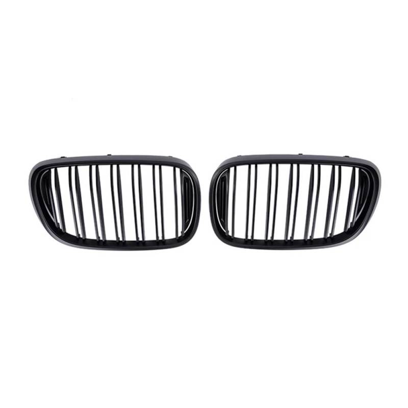 YULEGUDI Kühlergrill Passend Auto Frontgrill Stoßstange Nierengrill Haube Glänzend Schwarz Racing Grills Für BM&W Für 7 Serie G11 G12 730li 740li 2016-2020 Auto Gitter(Matt-schwarz) von YULEGUDI