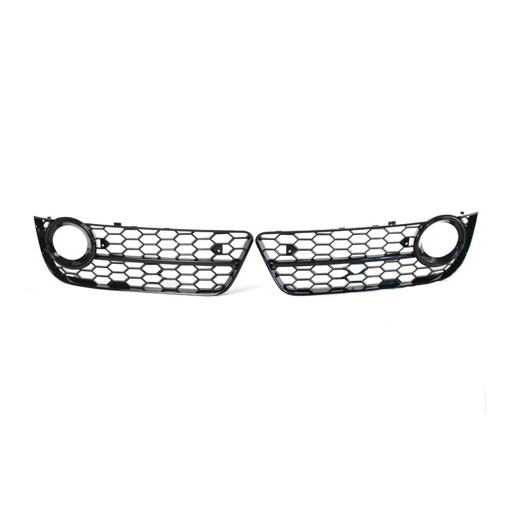 YULEGUDI Kühlergrill Passend Auto-Frontstoßstange Nebelscheinwerfer Kühlergrill Gitter Mesh Honeycomb Hex Für Au&di Für A5 Coupe/Sportback 2008-2011 Für Cabriolet 2010 2011 von YULEGUDI