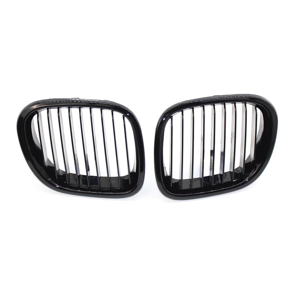 YULEGUDI Kühlergrill Passend Auto Vorderen Stoßfänger Nierengitter Dekorativer Kühlergrill Für BM&W Für Z3 E36 1996 1997 1998 1999 2000 2001 2002 Einzellamellengrill von YULEGUDI