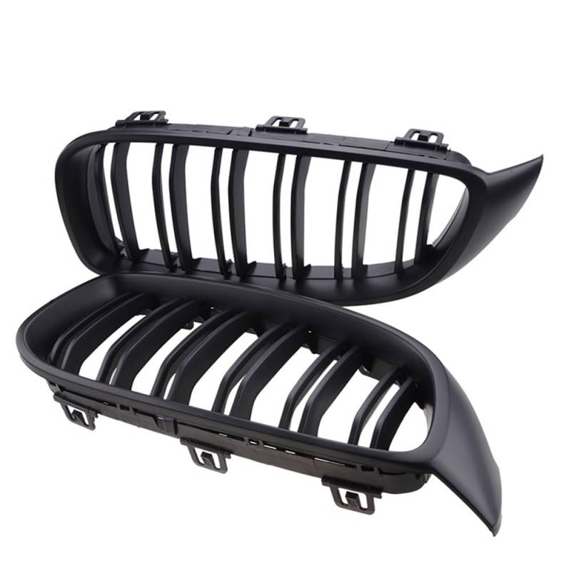 YULEGUDI Kühlergrill Passend Für BM&W 4 Series F32 F33 F36 F80 F82 2013-2017 Fronthaube Nierengitter Stoßstange Diamantform Grill Auto Ersatzteil(Kidney Grille 5) von YULEGUDI