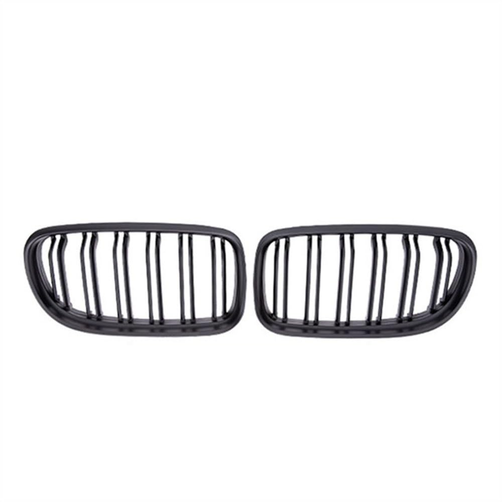 YULEGUDI Kühlergrill Passend Für BM&W E90 E91 LCI 3 Series Sedan Wagon 325i 328i 335i 335xi 330i 330xi 2009 2010 2011 2012 Auto Front Niere Grill Doppel Linie(Matt-schwarz) von YULEGUDI