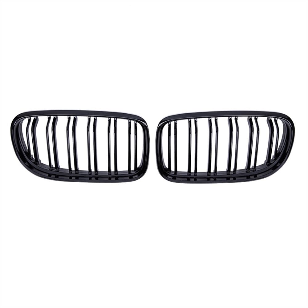 YULEGUDI Kühlergrill Passend Für BM&W E90 E91 LCI 3 Series Sedan Wagon 325i 328i 335i 335xi 330i 330xi 2009–2012, Auto-Frontnierengrill, Doppelte Linie von YULEGUDI