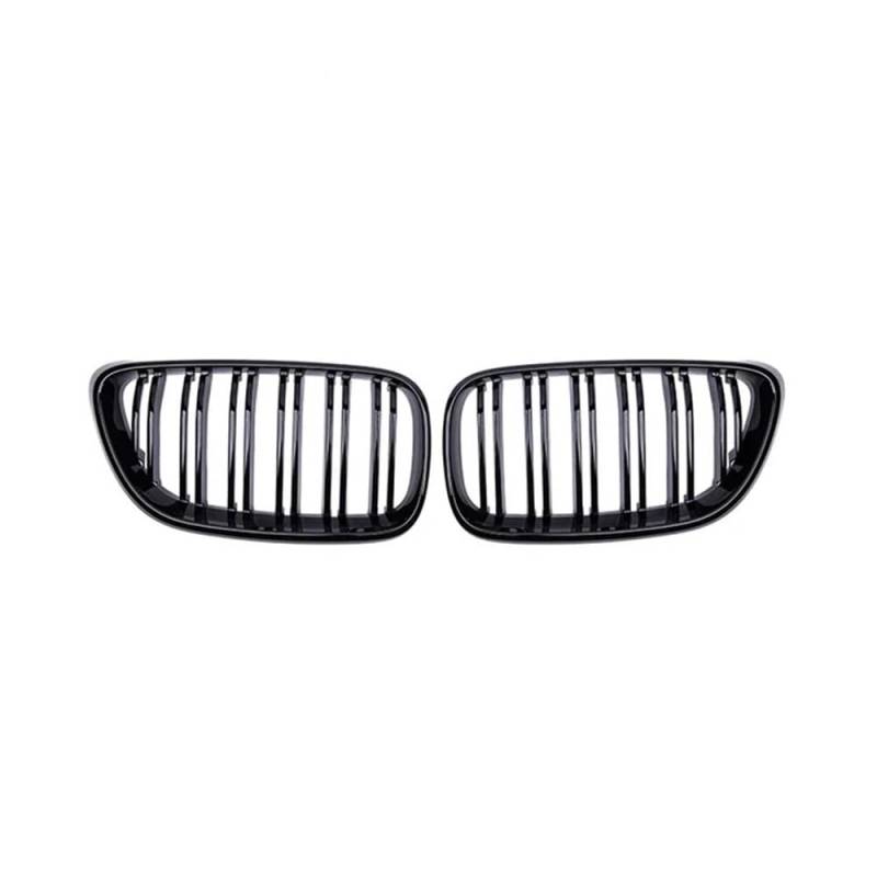 YULEGUDI Kühlergrill Passend Für BM&W Für 2er F22 F23 F87 M2 2014 2015 2016 2017 2018 Schwarz Glänzend Auto Frontstoßstange Nierengrill Gitter Auto Styling Racing Grills von YULEGUDI