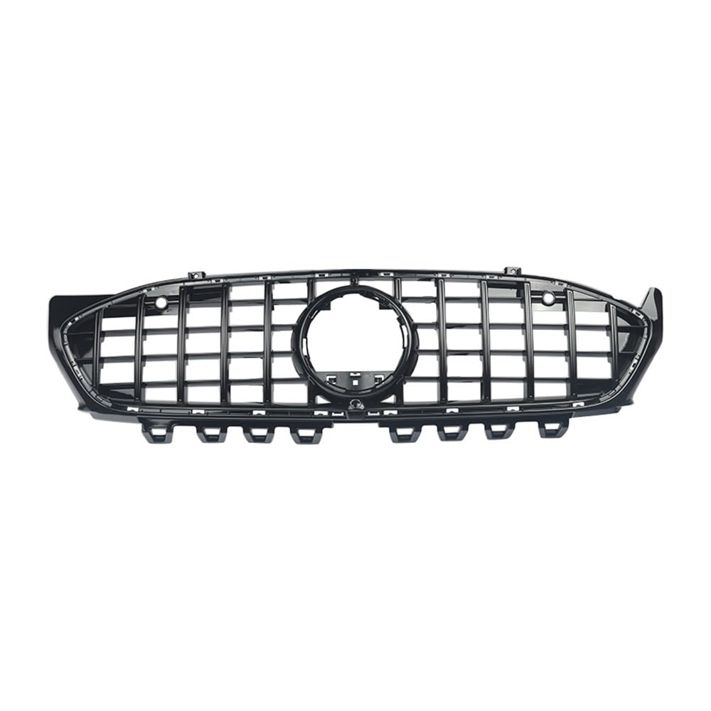 YULEGUDI Kühlergrill Passend Für CLA W118 C118 CLA35 AMG 2020 2021 2022 2023 Glänzend Schwarz GT R Frontgrill von YULEGUDI