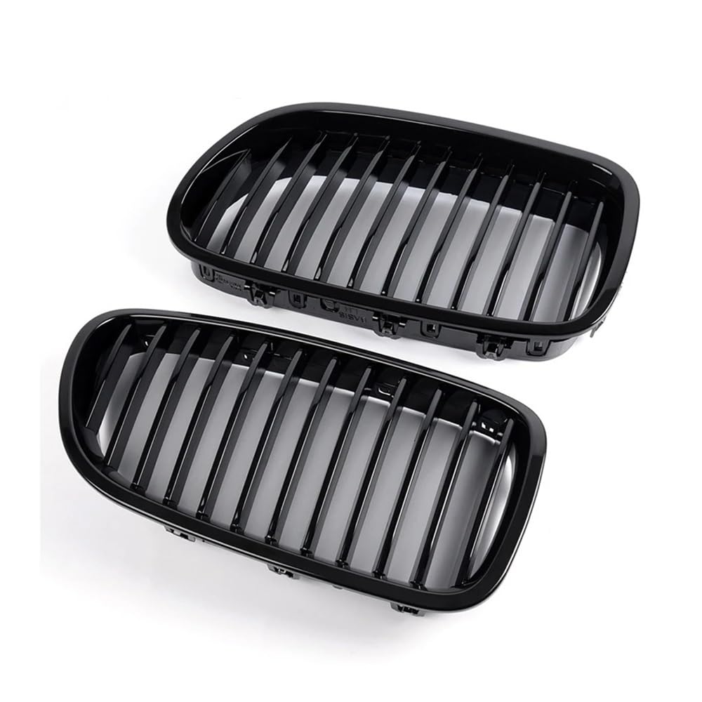 YULEGUDI Kühlergrill Passend Niere Kühlergrill ABS Auto Racing Grills Für BM&W Für 5 Series F11 F10 4 Türen 520i 523 525i 530i 2010-2014 2015 2016 Auto-Styling von YULEGUDI