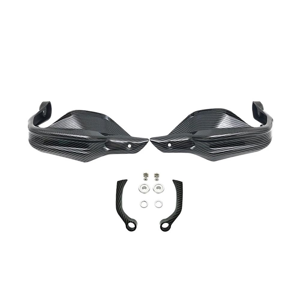 YULEGUDI Motorrad Hand Guard Shield Schutz Handschutz Schutz Für BM&W Für S1000XR Für S1000 XR Für S 1000XR Für S 1000 XR 2016-2023 Lenkerschutz(Carbon Look) von YULEGUDI