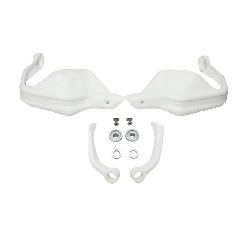 YULEGUDI Motorrad Handschutz Hand Schild Schutz Für BM&W Für F850GS Für F800GS ADV Für S1000XR Für F900XR/R Lenkerschutz(White) von YULEGUDI