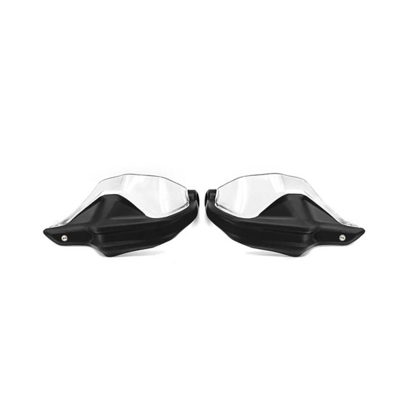 YULEGUDI Motorrad-Handschutz Handschutz Windschutzscheibe Für Y&amaha Für TENERE700 Für XTZ700 Für Rally T7 2019 2020 2021 2022 2023 Lenkerschutz(Black Clear-1Set) von YULEGUDI