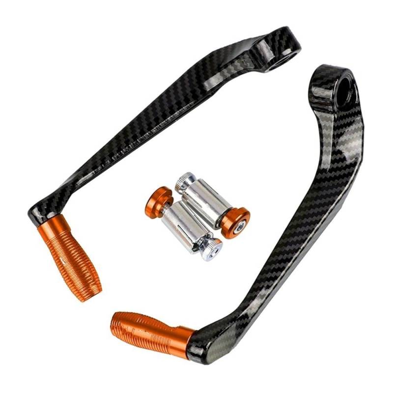 YULEGUDI Motorrad Lenker Schutz Für K&awasaki Für Er6f Für Er-6f 2006 2007-2020 Universal 22mm Bremse Kupplung Hebel Lenker Grip Schutz Protector Motorrad 7/8"(LOGO-03) von YULEGUDI