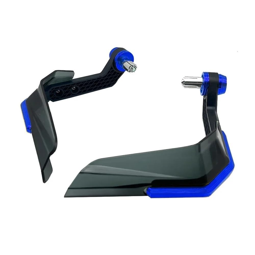 YULEGUDI Motorrad Universal Lenker Schutz Hand Bremse Kupplung Griff Winddicht Schild Schutz Für Pia&ggio Für MP3 300 400 500 Lenkerschutz(NO Logo Blue) von YULEGUDI