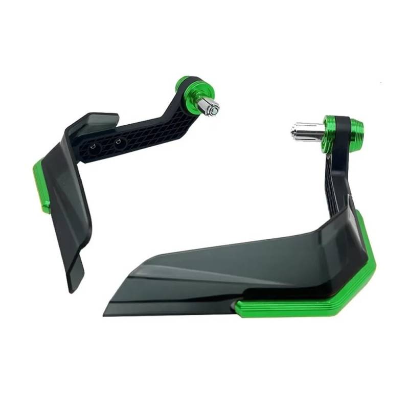 YULEGUDI Motorrad Universal Lenker Schutz Hand Bremse Kupplung Griff Winddicht Schild Schutz Für Pia&ggio Für MP3 300 400 500 Lenkerschutz(NO Logo Green) von YULEGUDI